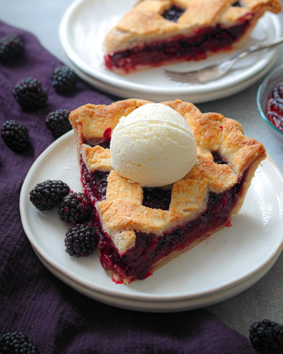 Easy Blackberry Pie