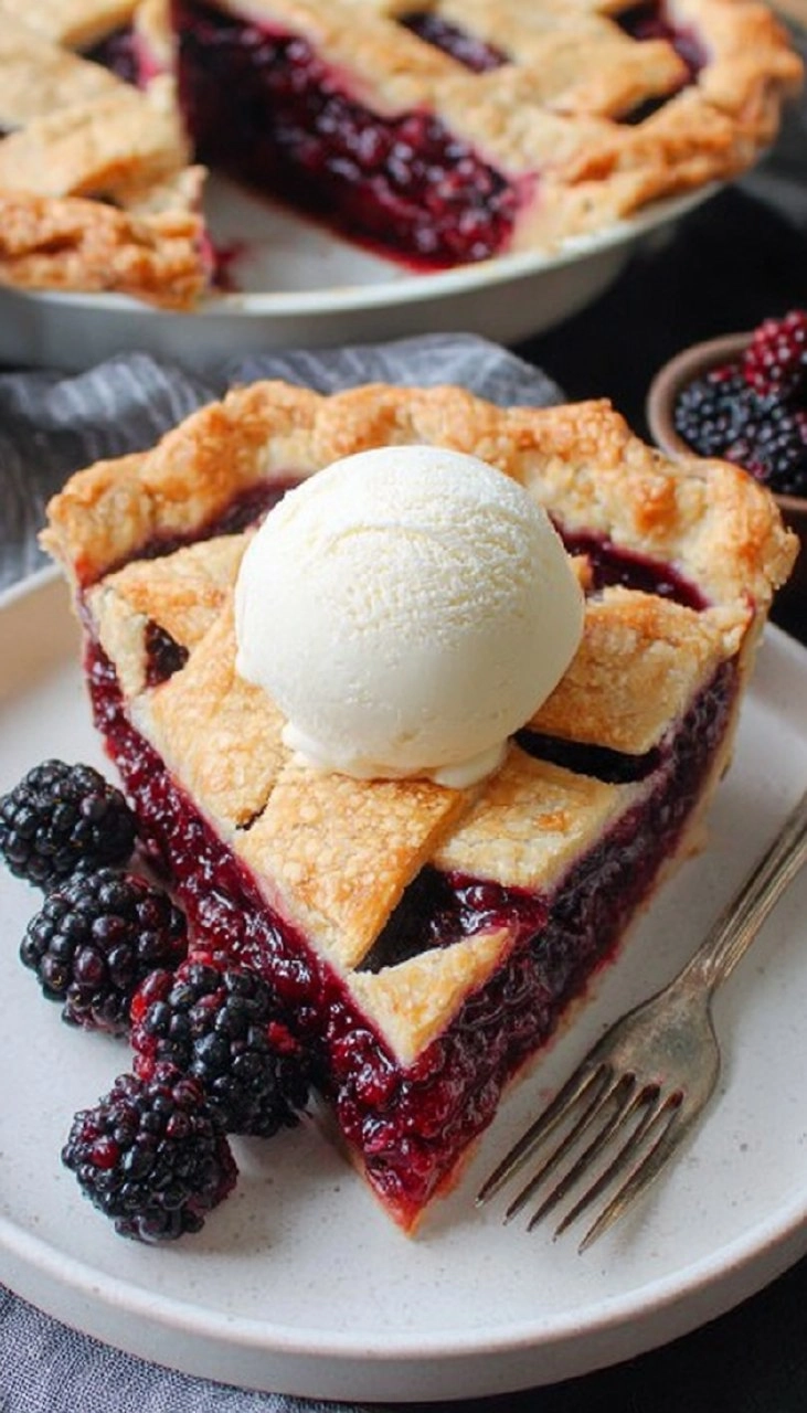 Easy Blackberry Pie