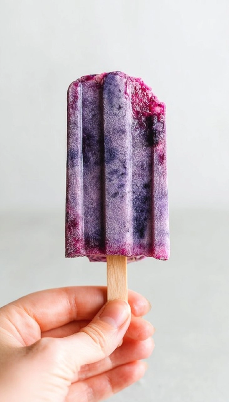 Easy Recipe for Blueberry Popsicles (Healthy and Yummy!)