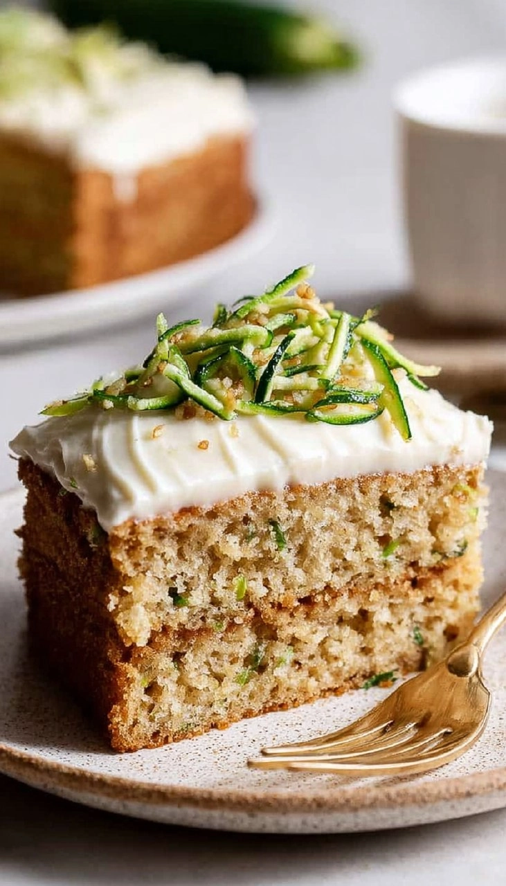 Zucchini Cake Recipe (Ultra-Moist & Easy)