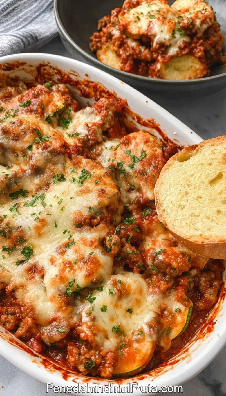 Zucchini Hamburger Casserole