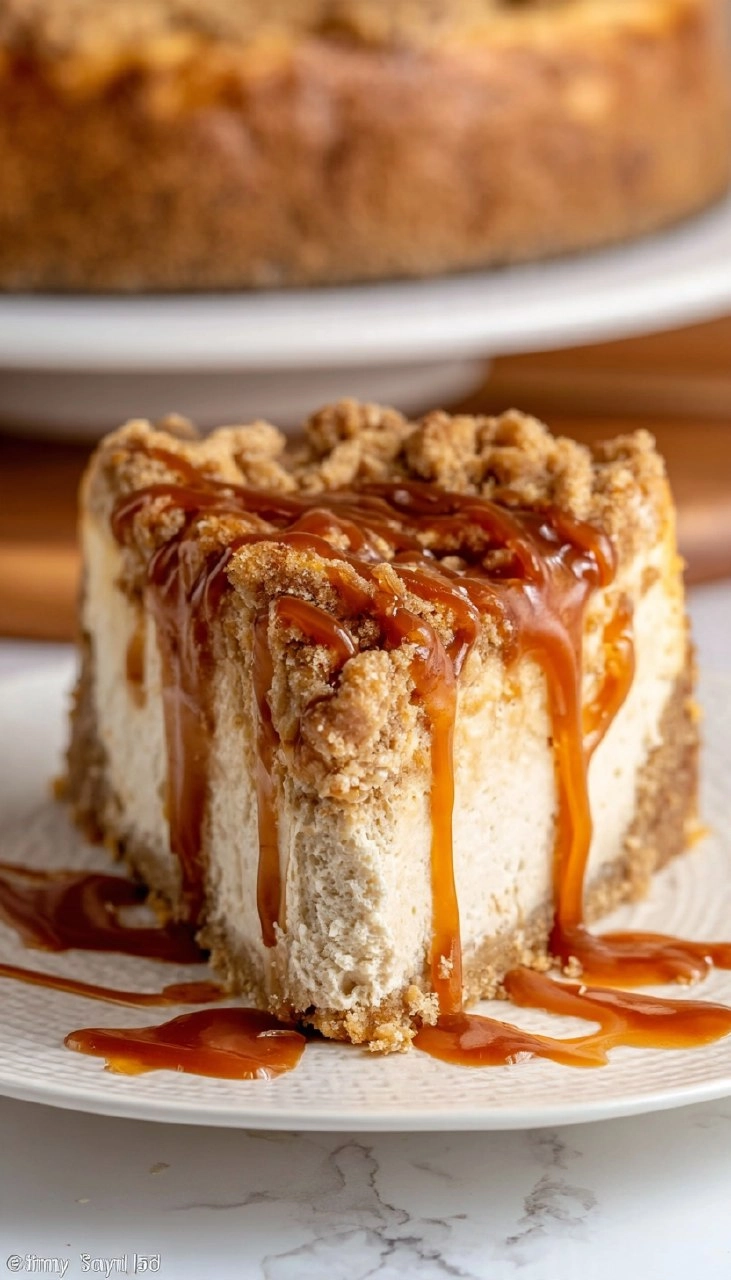Amazing Caramel Apple Cheesecake