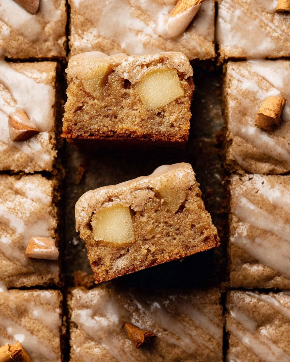 Apple Cinnamon Blondies