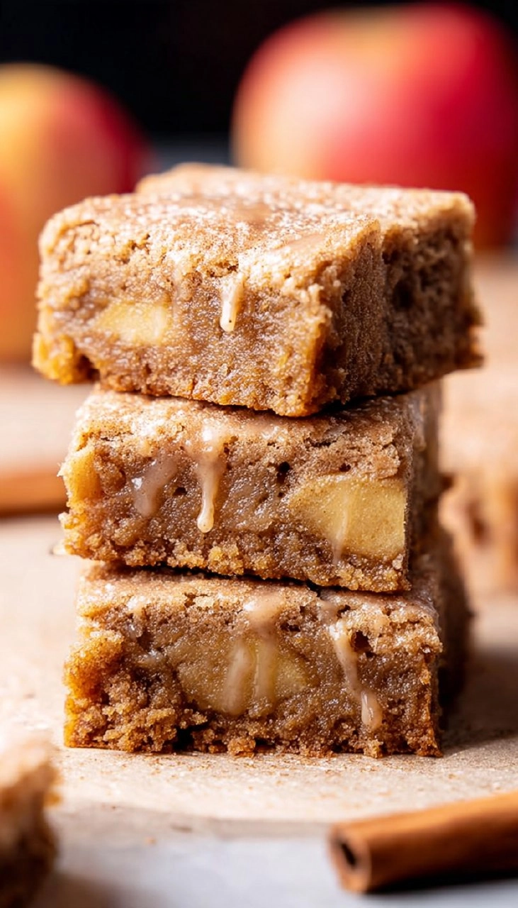 Apple Cinnamon Blondies