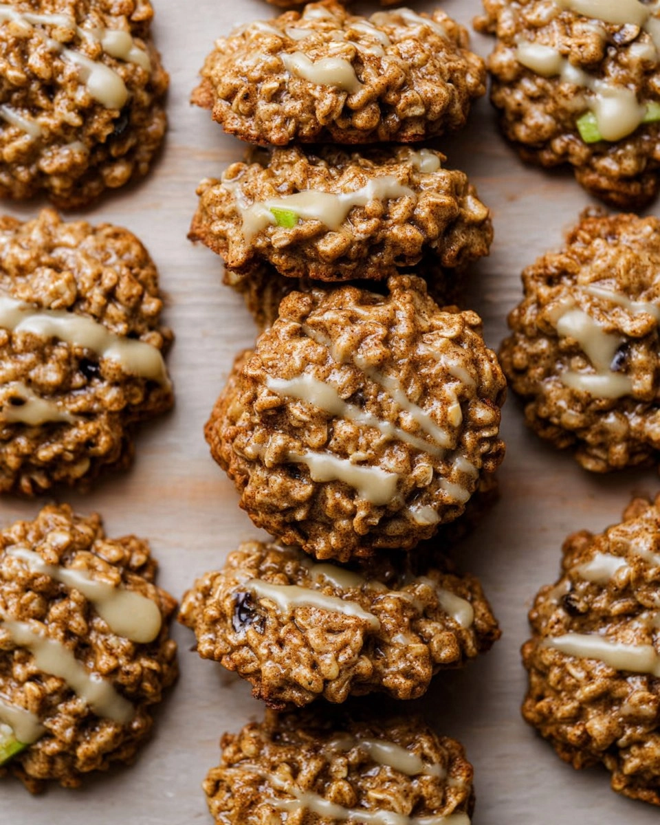 Apple Cinnamon Oatmeal Cookies