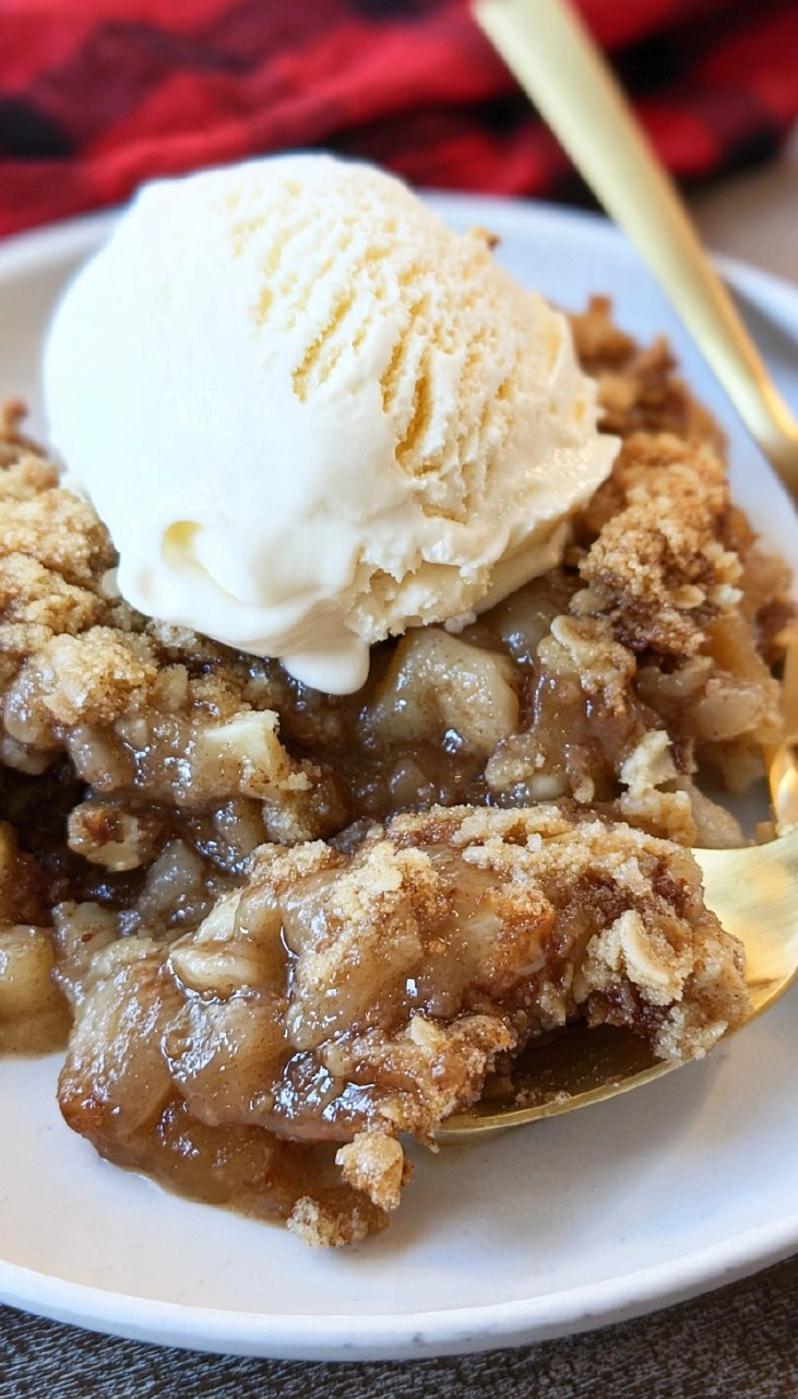Apple Crisp with Betty Crocker Oatmeal Cookie Mix