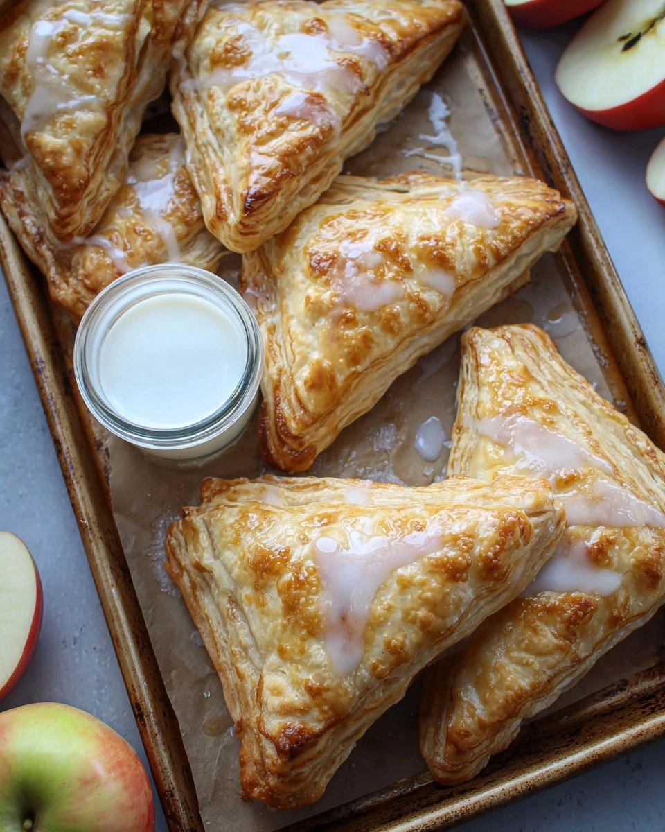 Apple Turnovers with Puff Pastry