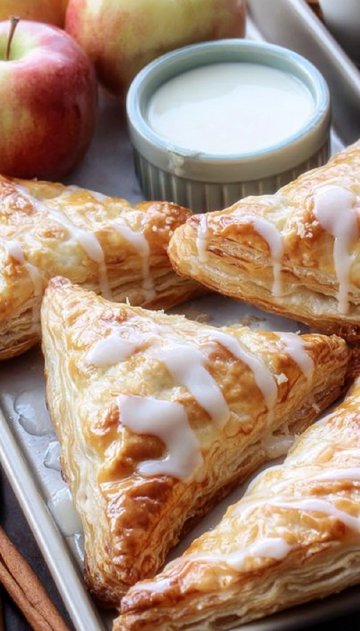Apple Turnovers with Puff Pastry