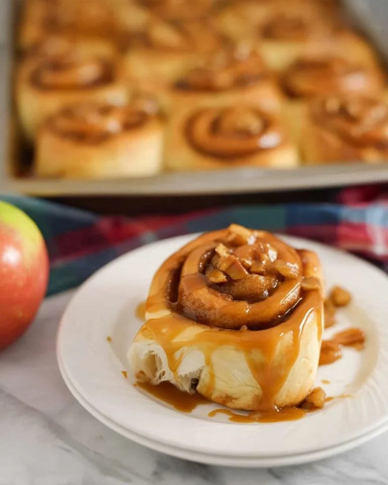 Caramel-Apple-Cinnamon-Rolls-Recipe