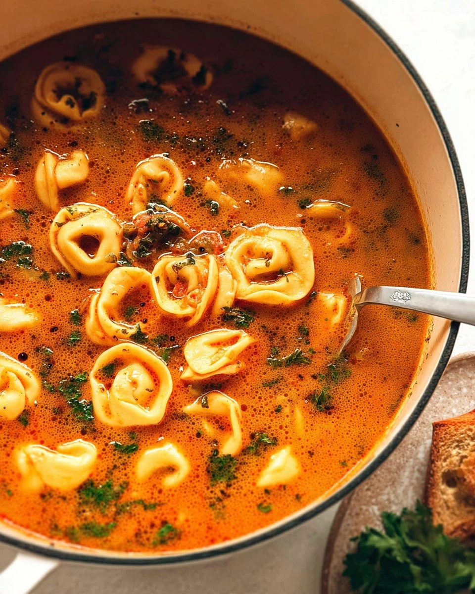 Creamy Tortellini Soup