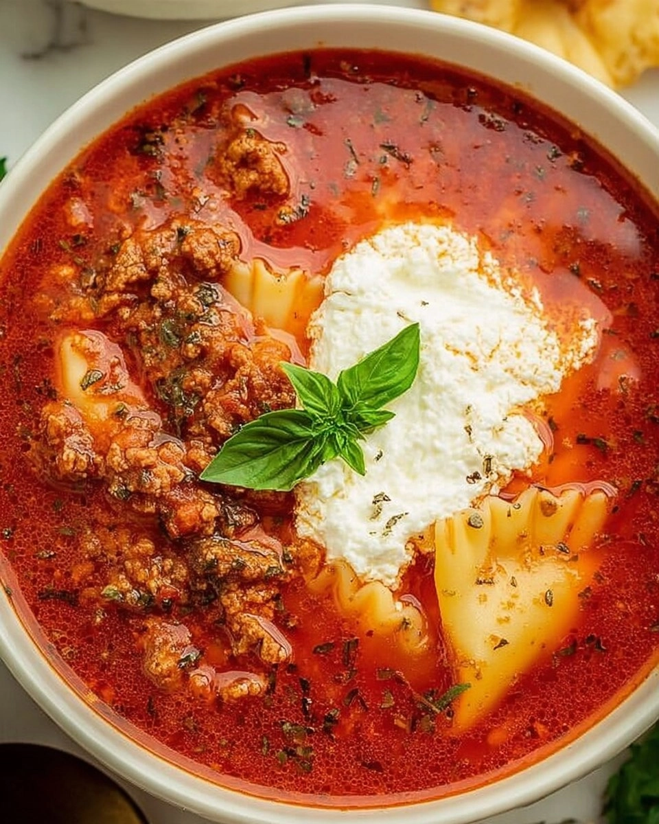 Crockpot Lasagna Soup