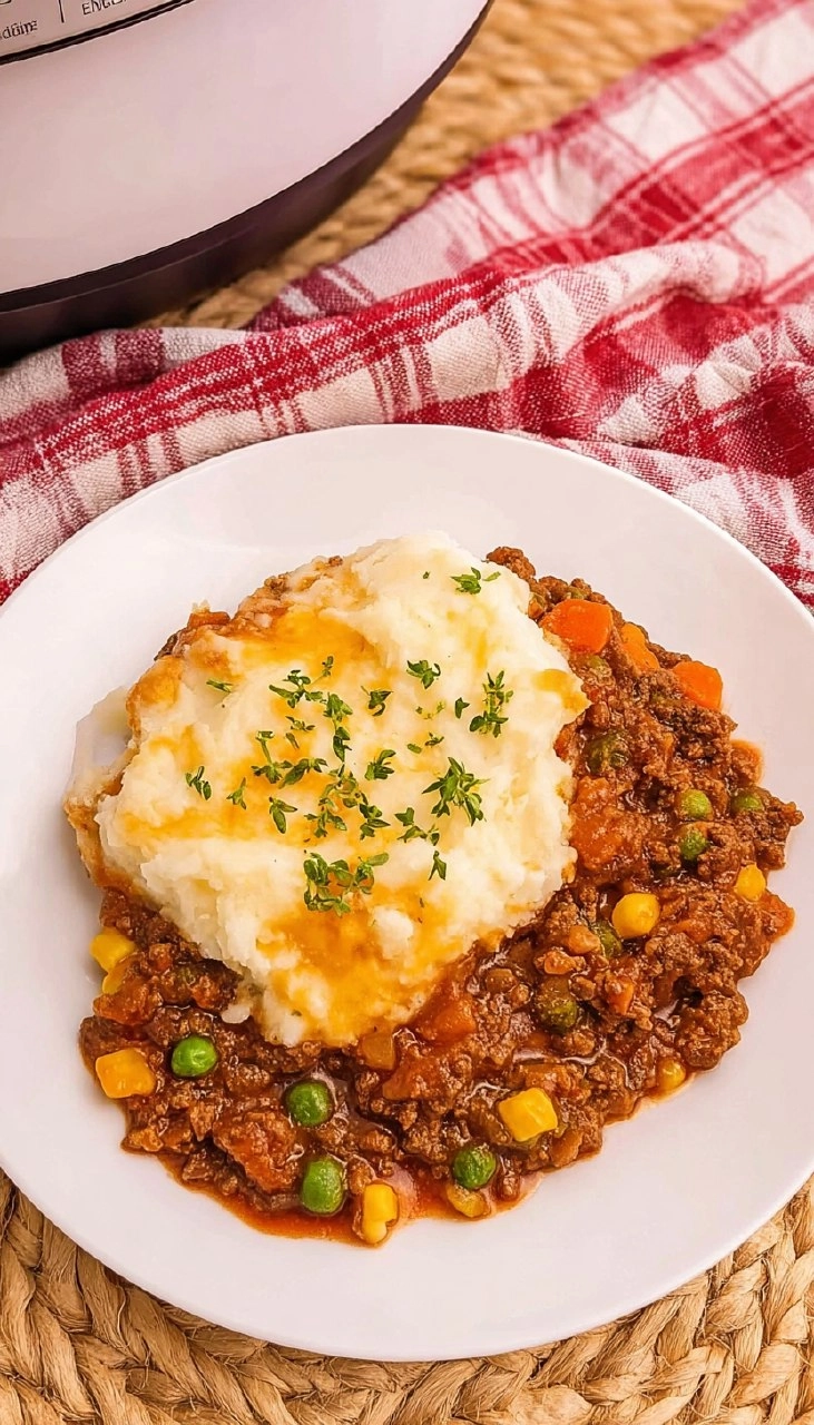 Crockpot Shepherd Pie