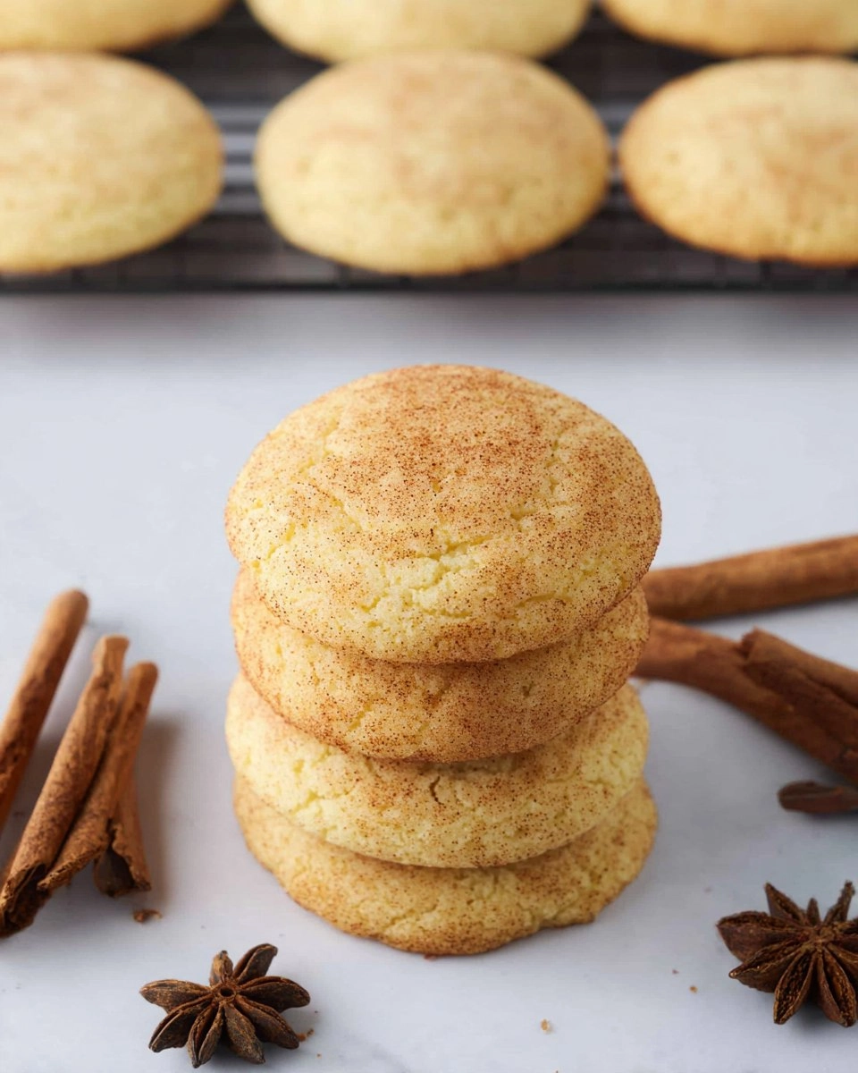 Fall Spice Snickerdoodle Cookies