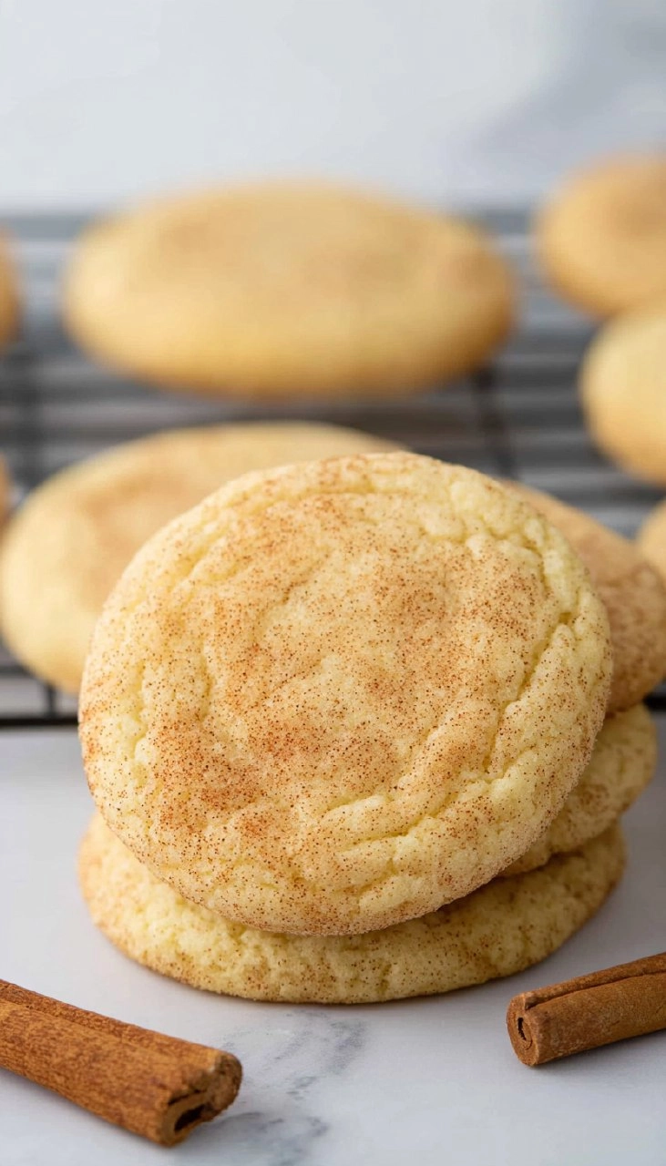 Fall Spice Snickerdoodle Cookies