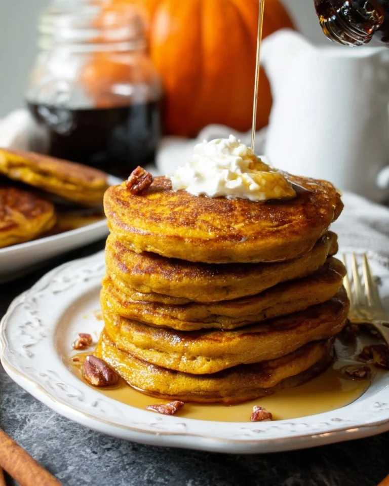 Fluffy-Pumpkin-Pancakes-Recipe