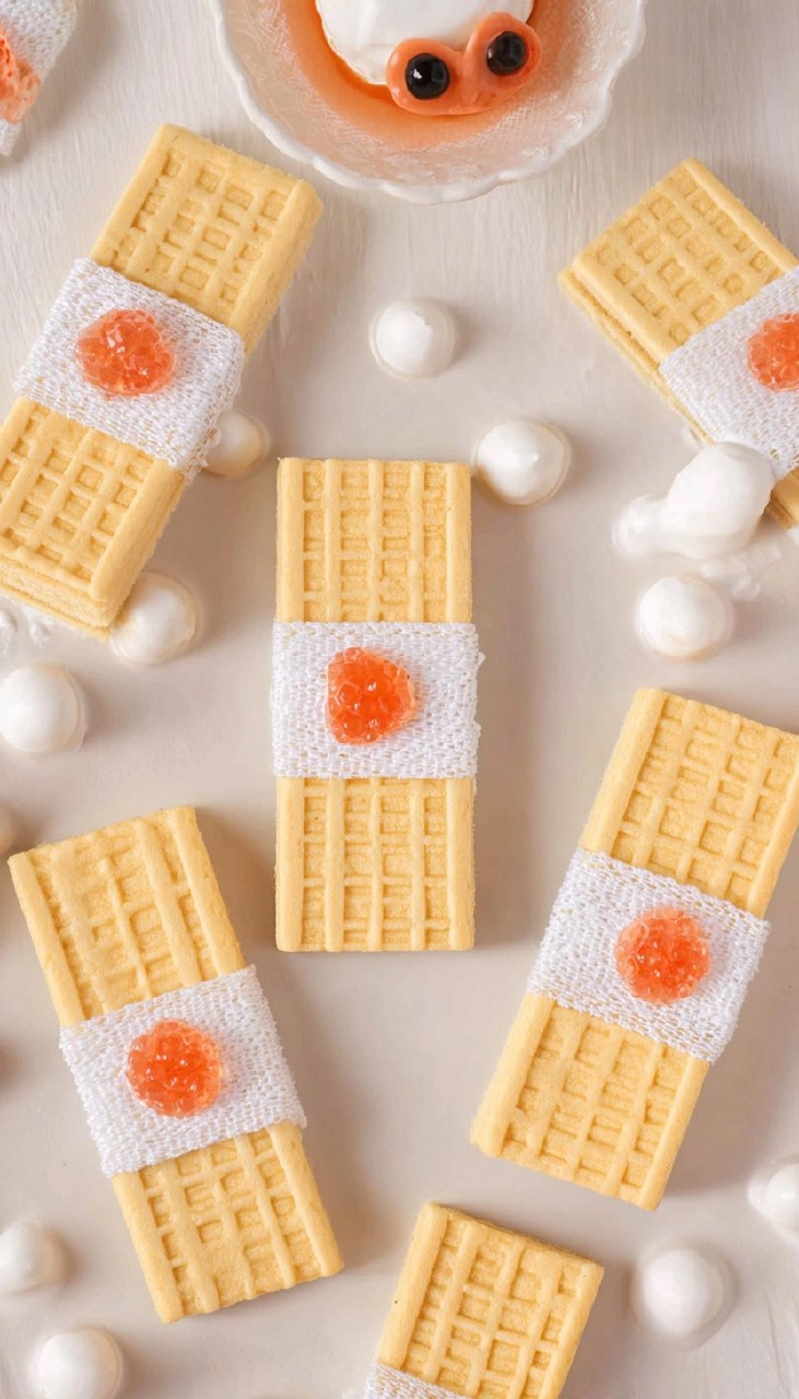 Halloween Bandaid Cookies