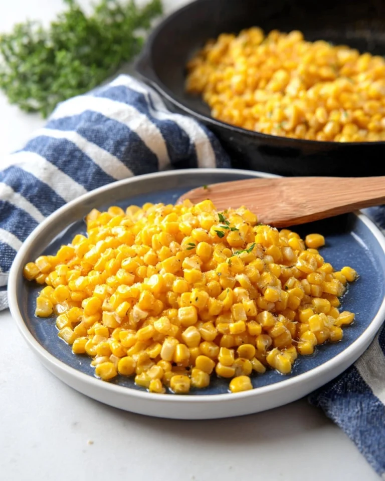 Honey-Butter-Skillet-Corn-Recipe