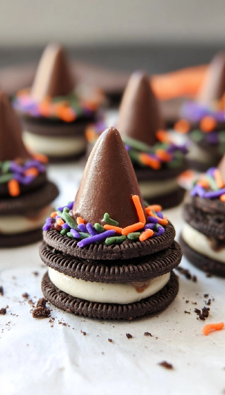 Oreo Witch Hat Cookies