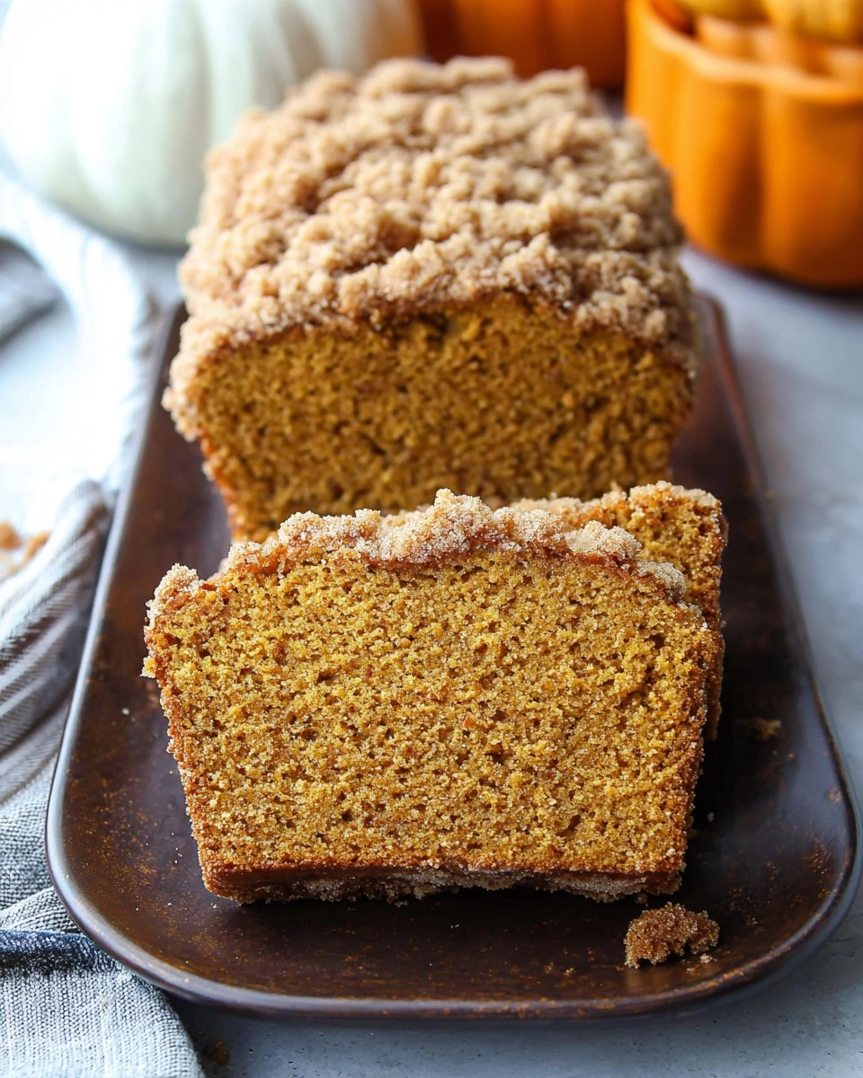 Pumpkin Bread with Crumb Topping