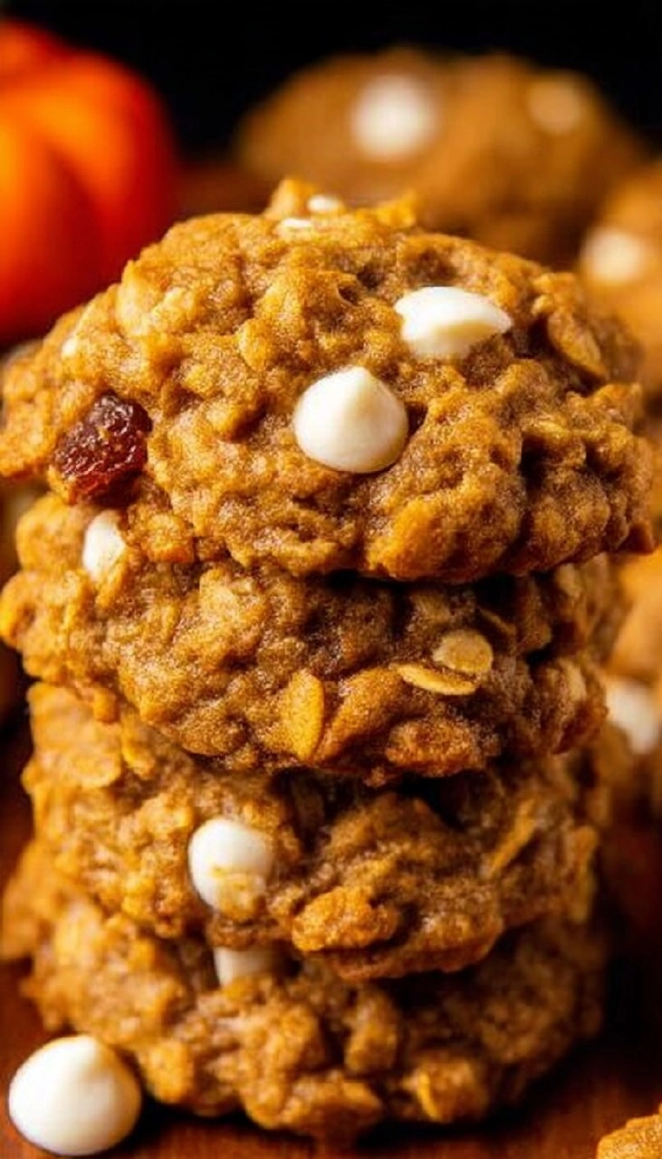 Pumpkin Oatmeal Cookies