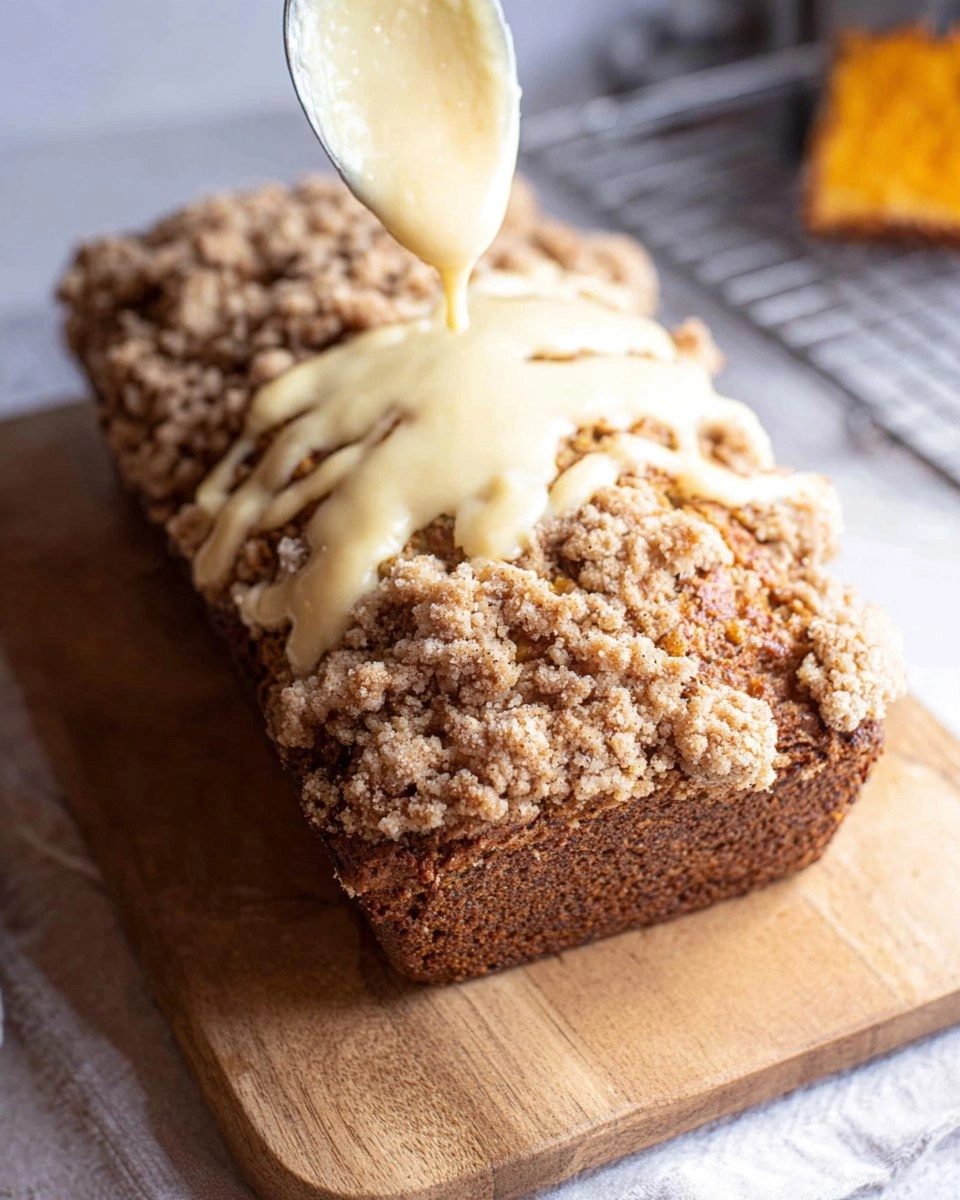 Pumpkin Streusel Bread