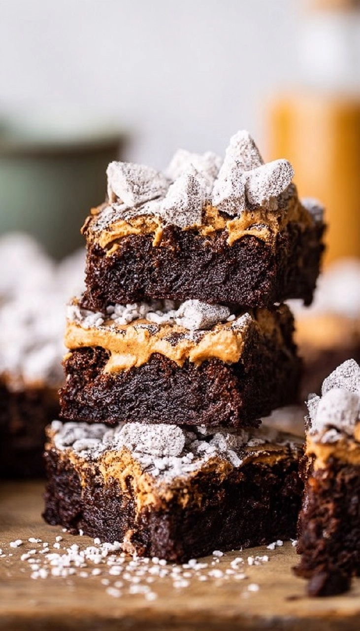 Puppy Chow Brownies